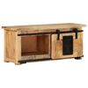 vidaXL Meuble TV 90x35x40 cm Bois massif de manguier