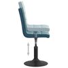 vidaXL Tabouret de bar Bleu Velours