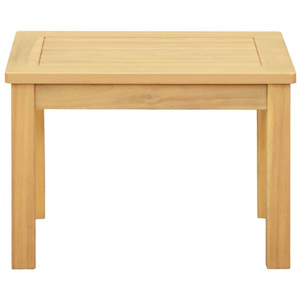 vidaXL Table basse de jardin 50x35x36 cm Bois solide d'acacia