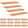 vidaXL Marches d'escalier 16 pi&egrave;ces 100 x 30 x 2 cm Vernis