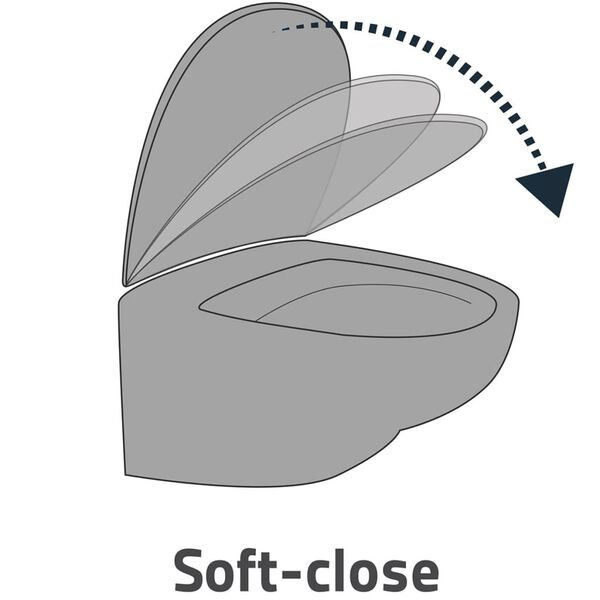 RIDDER Siège de toilette fermeture en douceur Premium Blanc A0070700