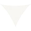 vidaXL Voile d'ombrage 160 g/m&sup2; Blanc 2,5x2,5x3,5 m PEHD