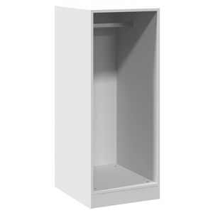 vidaXL Garde-robe blanc 48x41x102 cm bois d'ing&eacute;nierie