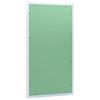 vidaXL Panneau d'Acc&egrave;s Vert et Argent 55 x 105 cm Aluminium et Pl&acirc;tre