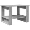 vidaXL Table basse Gris Sonoma 72 x 50 x 50 cm Bois d'ing&eacute;nierie