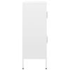 vidaXL Armoire de rangement Blanc 80x35x101,5 cm Acier