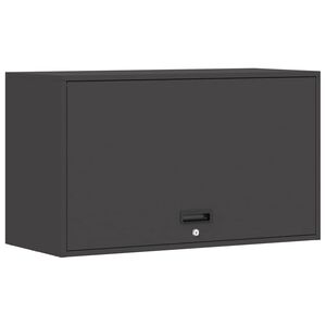 vidaXL Armoire murale pour garage Noir 90 x 40 x 53 cm
