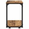 vidaXL Table d'appoint Bois ancien 50 x 35 x 55,5 cm Bois d'ing&eacute;nierie