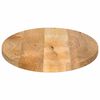 vidaXL Dessus de table 120x50x2,5 cm ovale bois massif de manguier