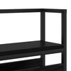 vidaXL T&ecirc;te de lit de rangement Ch&ecirc;ne noir 150 cm Bois d'ing&eacute;nierie