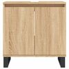 vidaXL Armoire de bain ch&ecirc;ne sonoma 58x33x60 cm bois d'ing&eacute;nierie