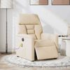 vidaXL Fauteuil inclinable de massage &eacute;lectrique beige