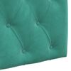 vidaXL T&ecirc;te de lit suspendue Turquoise 150 x 55 x 7 cm Velours