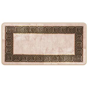 vidaXL Coureur de Tapis MARSA Noir 50 x 100 cm Polyester et PVC