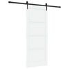 vidaXL Porte coulissante ORKDAL 83 x 202 cm Bois de pin massif