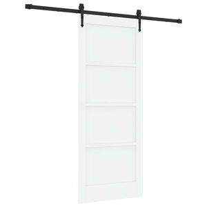 vidaXL Porte coulissante ORKDAL 83 x 202 cm Bois de pin massif