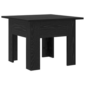 vidaXL Table basse Ch&ecirc;ne noir 55 x 55 x 42 cm Bois d'ing&eacute;nierie