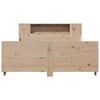 vidaXL Cadre de lit sans matelas 120x190 cm bois de pin massif