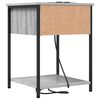 vidaXL Cabinet de chevet Gris Sonoma 42 x 41 x 56 cm Bois d'ing&eacute;nierie
