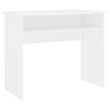 vidaXL Bureau Blanc 90x50x74 cm Bois d'ing&eacute;nierie