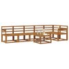 vidaXL Ensemble de canap&eacute;s d'ext&eacute;rieur 7 pcs Naturel
