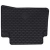 vidaXL Tapis de voiture 4 pcs Noir Caoutchouc
