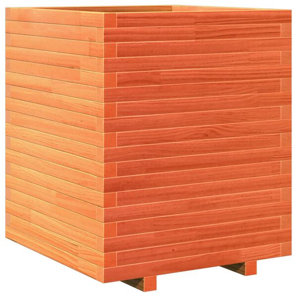 vidaXL Jardini&egrave;re cire marron 60x60x72 cm bois de pin massif