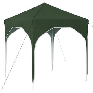 vidaXL Tente de f&ecirc;te pop-up 194 x 194 x 245 cm Vert