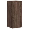 vidaXL Supports pour plantes 2 pcs ch&ecirc;ne marron bois d'ing&eacute;nierie