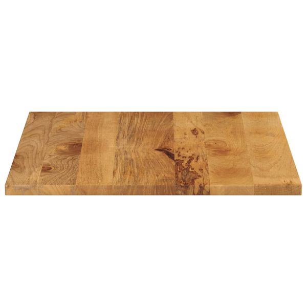 vidaXL Dessus de table 70x70x2,5 cm carr&eacute; bois massif manguier