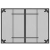 vidaXL Table de jardin anthracite 110x80x72 cm Treillis d'acier