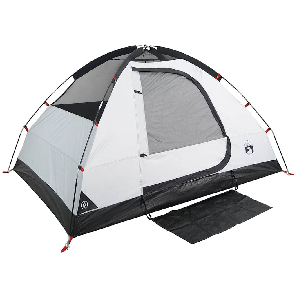 vidaXL Tente de camping à dôme 4 personnes tissu occultant imperméable