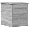 vidaXL Bo&icirc;te de rangement sonoma gris 30x35x35 cm bois d'ing&eacute;nierie