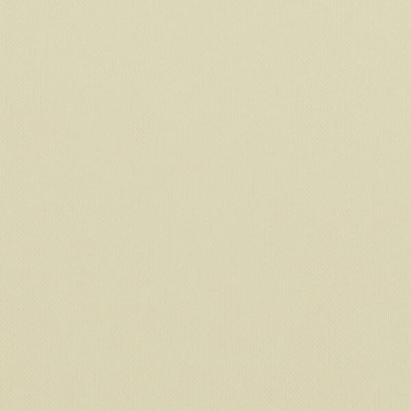 vidaXL Écran de balcon Crème 90x500 cm Tissu Oxford