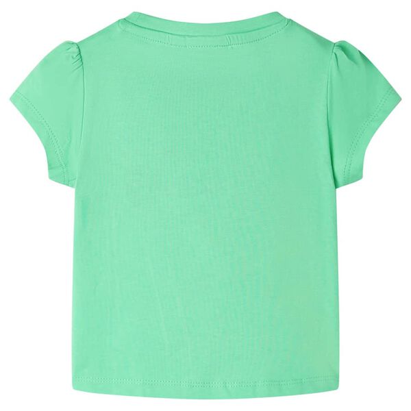 T-shirt pour enfants vert clair 116