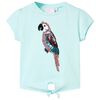 T-shirt pour enfants aqua clair 116