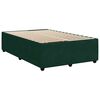 vidaXL Cadre de lit sans matelas vert fonc&eacute; 120x200 cm velours