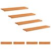 vidaXL Marches d'escalier 8 pi&egrave;ces 120 x 25 x 2 cm Marron Clair