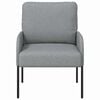 vidaXL Canap&eacute;s avec coussin 55cm Gris clair Contreplaqu&eacute;
