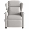 vidaXL Fauteuil inclinable gris nuage tissu