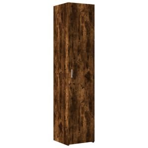 vidaXL Buffet haut ch&ecirc;ne fum&eacute; 40x42,5x185 cm bois d'ing&eacute;nierie