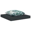 vidaXL Coussins de plancher de palette lot de 2 Anthracite Tissu