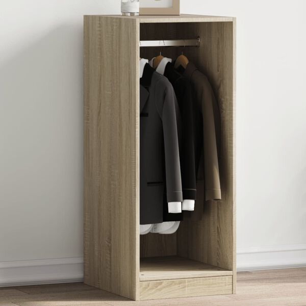 vidaXL Garde-robe ch&ecirc;ne sonoma 48x41x102 cm bois d'ing&eacute;nierie