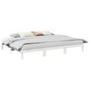 VidaXL Cadre de lit familial sans matelas blanc 270x200 cm