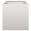 vidaXL Jardini&egrave;re 40x80x40 cm acier inoxydable
