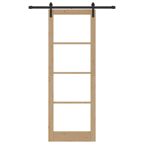 vidaXL Porte coulissante ORKDAL Naturel 83 x 232 cm