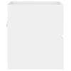 vidaXL Armoire d'évier Blanc 41x38,5x45 cm Bois d’ingénierie