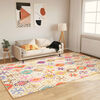 vidaXL Tapis lavable multicolore 190x300 cm