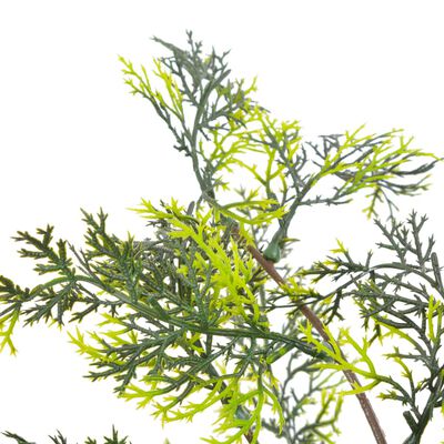 vidaXL Plante artificielle avec pot Cyprès Vert 120 cm