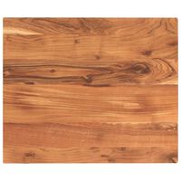 vidaXL Dessus de table 60x50x3,8 cm rectangulaire bois massif d'acacia